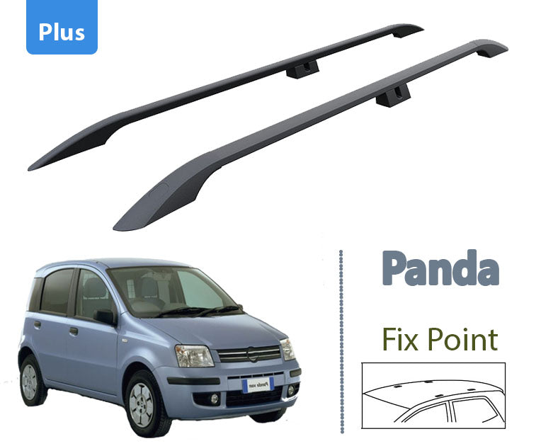 Fiat Panda 169 Aluminyum Tavan Çıtası Taşıyıcı Bar Paw Plus 2003-2012