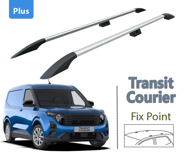 Ford Yeni Courier Aluminium Tavan Çıtası Plus Serisi Gri 2023- Sonrası