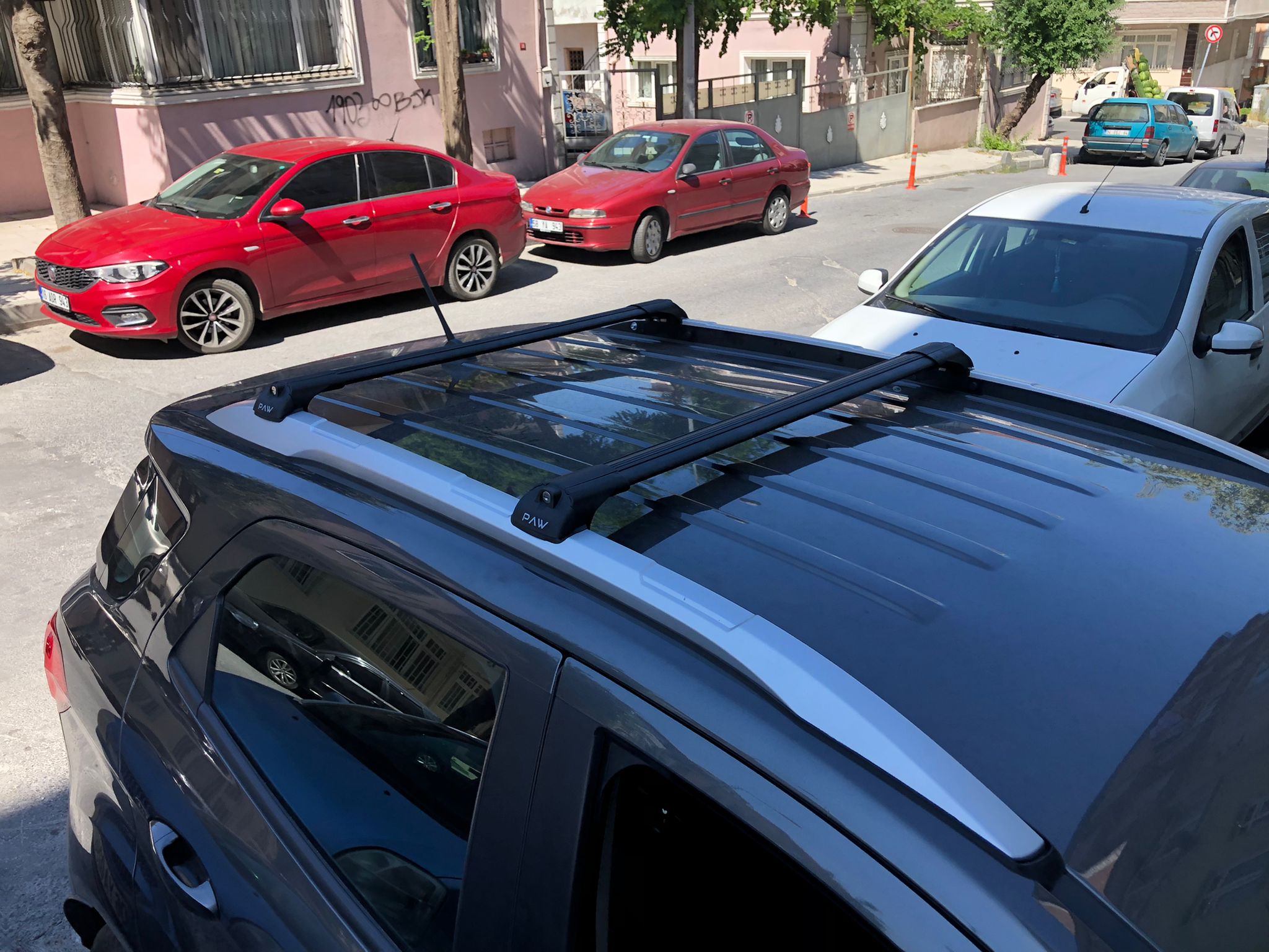 Ford EcoSport 2018-Up Ara Atkısı Tavan Taşıyıcı Sistemleri Siyah - 0
