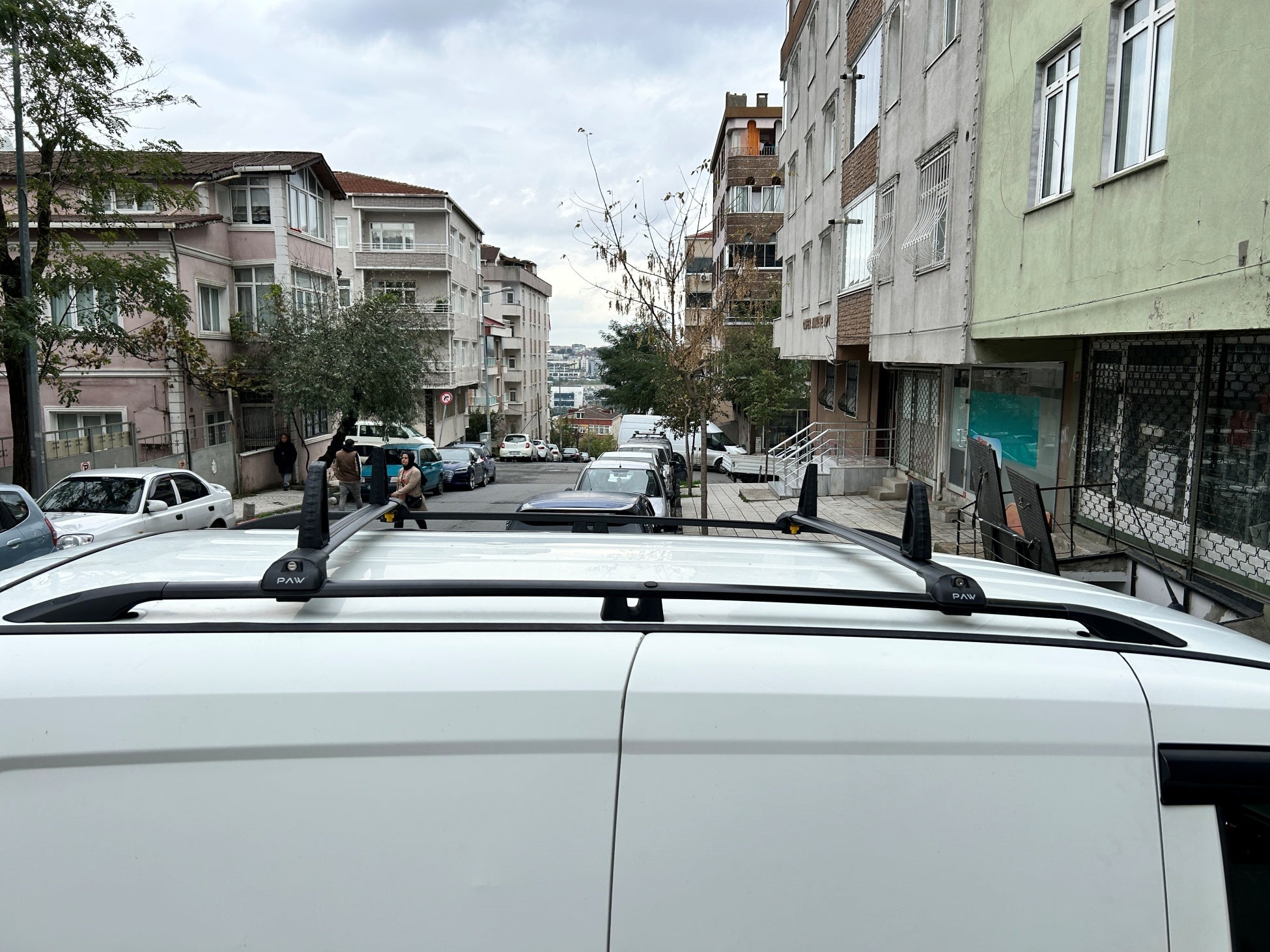 Mercedes Citan Aleminyum Tavan Çıtası Taşıyıcı Set Paw Plus Gri