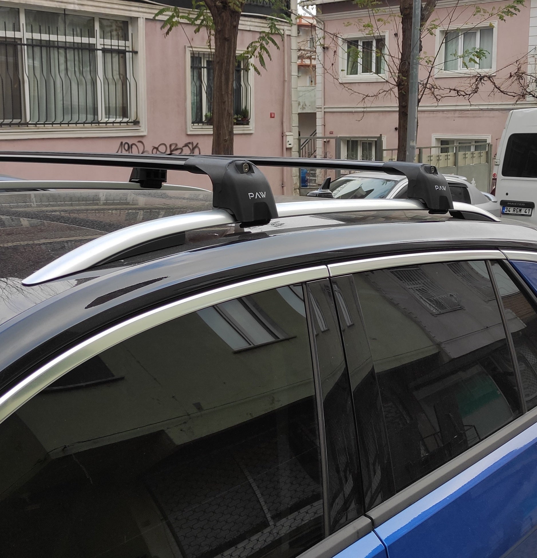 Volkswagen Tiguan Tavan Ara Atkısı Tavan Sistemleri Paw Pro 2 Siyah 2016- Sonrası