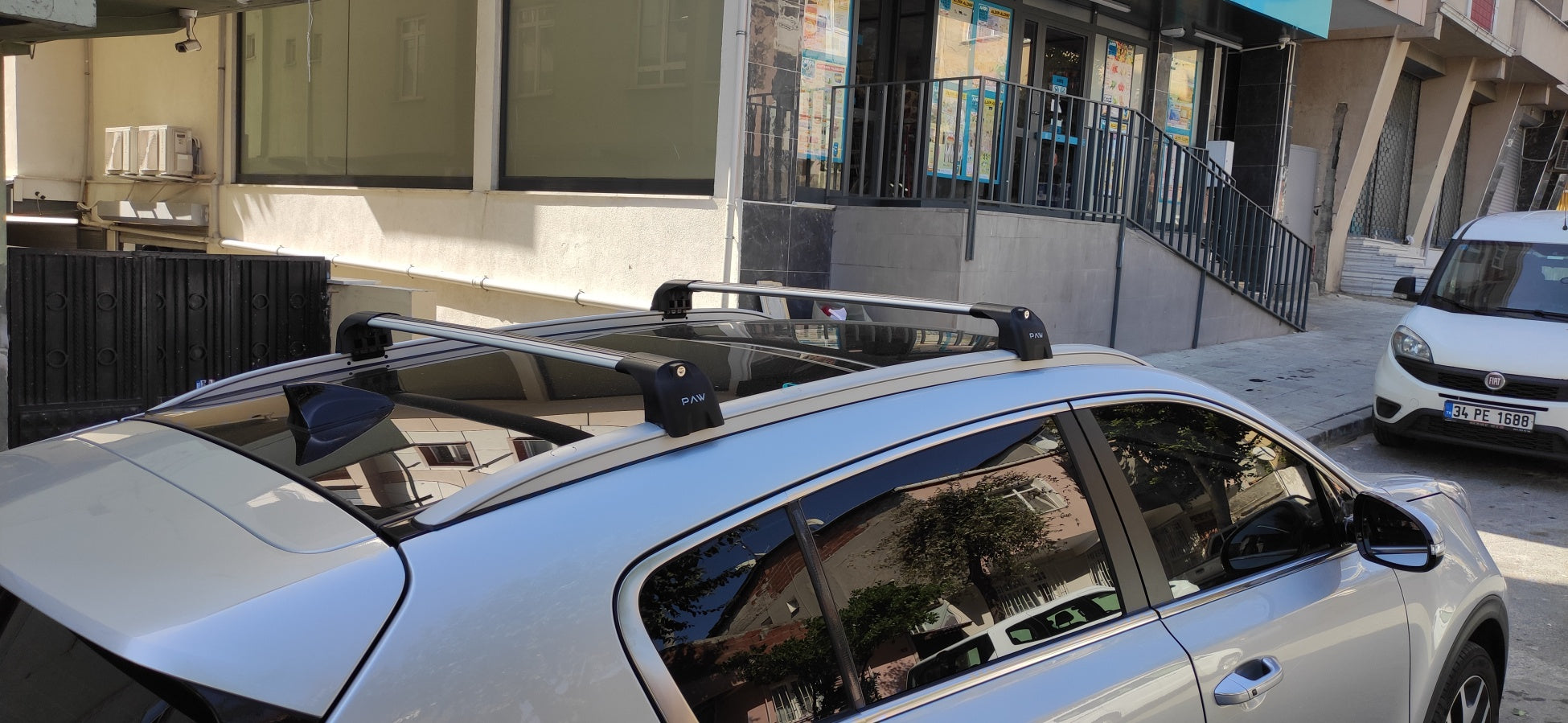 Lexus RX AL Aleminyum Tavan Ara Atkısı Tavan Taşıyıcı Rayları Gri 2010-2015