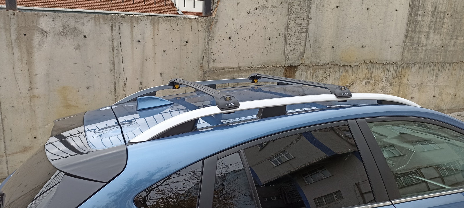 Dacia Sandero Stepway 2007-2012 Tavan Ara Atkısı Tavan Taşıyıcı Sistemleri Paw Pro Siyah