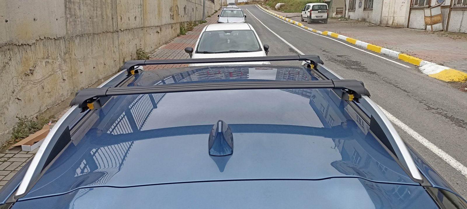 Subaru Outback Wagon 2014-2020 Tavan Ara Atkısı Tavan Sistemleri Gri-8