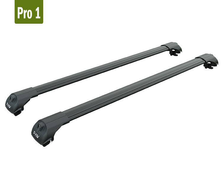 For Mitsubishi Pajero 2007-Up Roof Rack System Carrier Cross Bars Aluminum Lockable High Quality of Metal Bracket Black-1