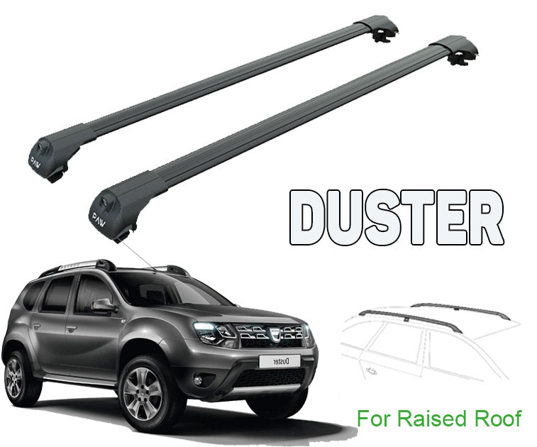 Dacia Duster 2014-2017 Tavan Ara Atkısı Tavan Taşıyıcı Sistemleri Paw Pro Siyah