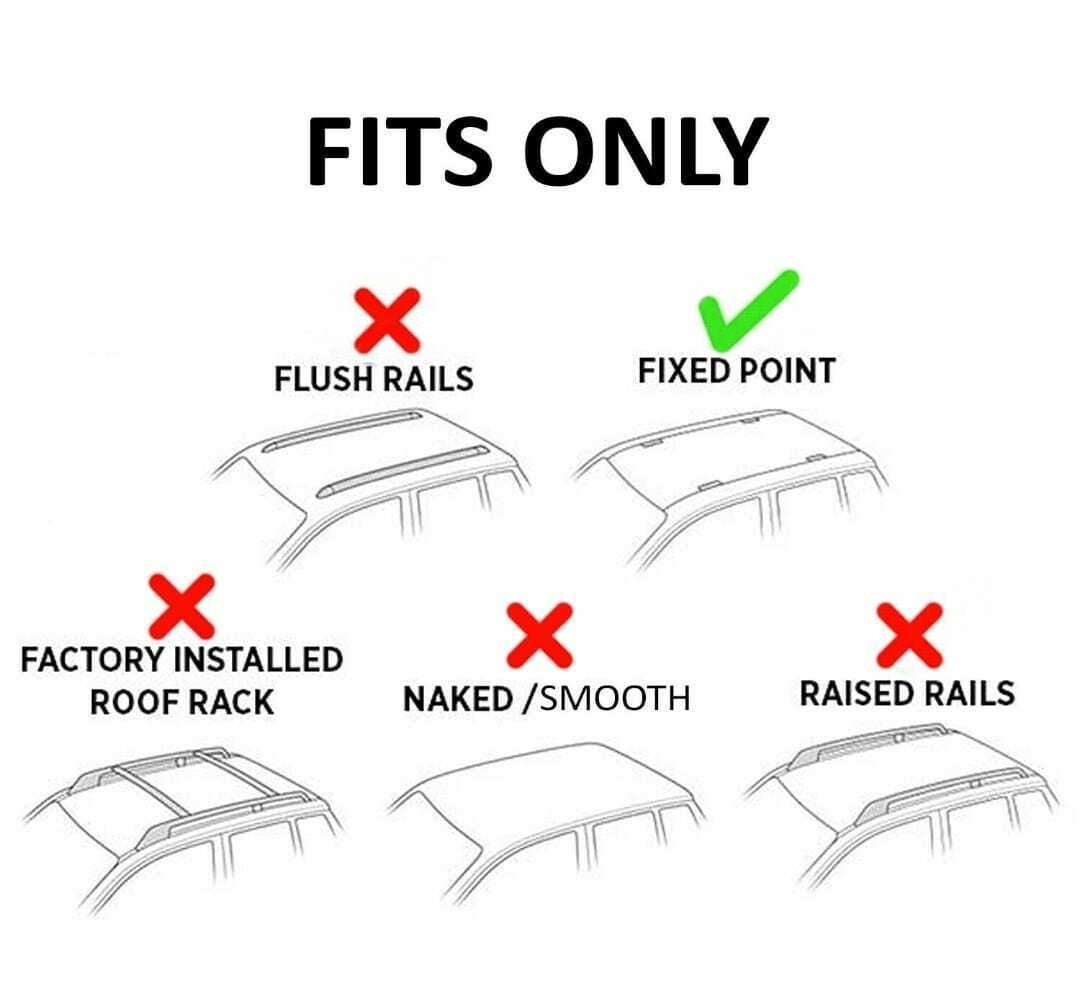 For Mazda 3 Series Sedan 2011-Up Roof Rack System Carrier Cross Bars Aluminum Lockable High Quality of Metal Bracket Silver