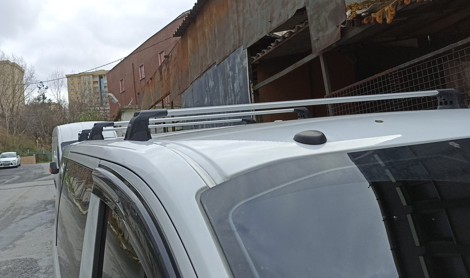 Ford Transit Roof Racks Cross Bars Rails Top Carrier Alu Siilver 2014-- Up