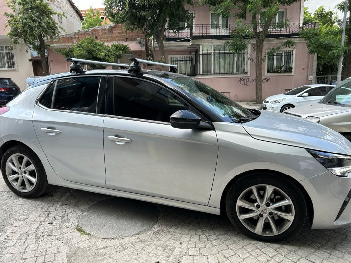 Opel Corsa (F) 2019- Sonrası Aleminium Tavan Ara Atkısı Tavan Sistemleri Paw Pro Siyah