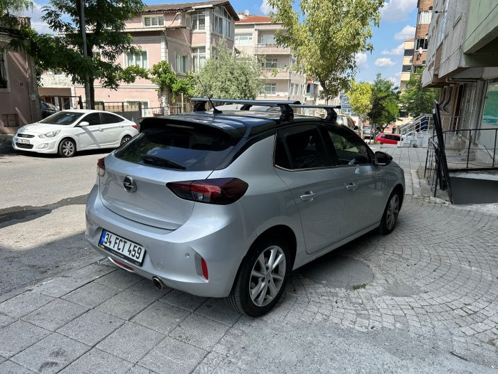 Opel Corsa (F) 2019- Sonrası Aleminium Tavan Ara Atkısı Tavan Sistemleri Paw Pro Gri-8
