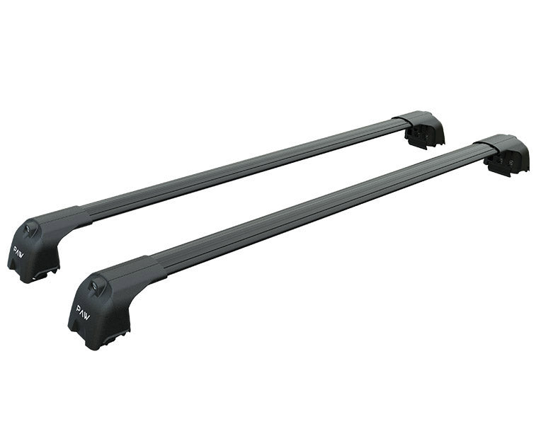 For Kia Sedona 2015-2021 Roof Rack System, Aluminium Cross Bar, Metal Bracket, Lockable, Black