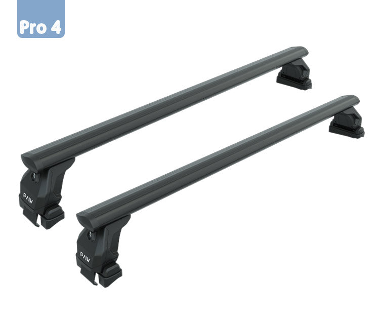 For Mitsubishi Mirage / Space Star 2014-Up Roof Rack System Carrier Cross Bars Aluminum Lockable High Quality of Metal Bracket Black